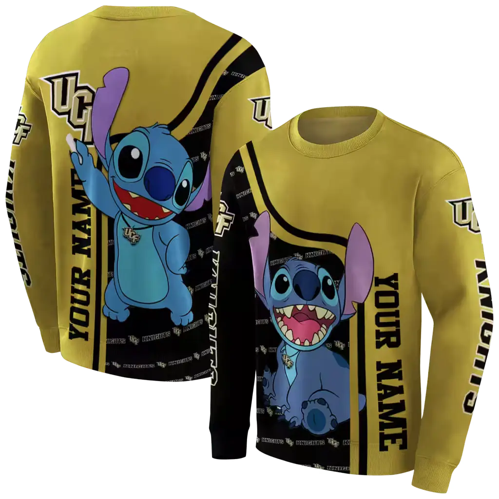 custom ucf knights stitch gold hoodie premium grade custom ucf knights stitch gold hoodie premium grade