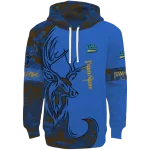custom ucla bruins deer silhouette blue hoodie best selling