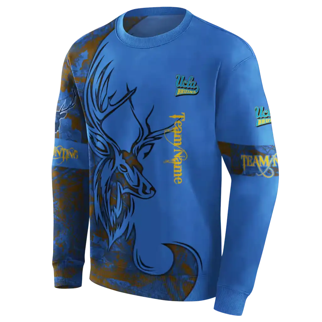 custom ucla bruins deer silhouette blue hoodie new arrival custom ucla bruins deer silhouette blue hoodie new arrival