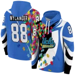 custom ucla bruins puzzle pieces blue hoodie best selling