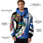 custom ucla bruins puzzle pieces blue hoodie best selling