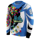 custom ucla bruins puzzle pieces blue hoodie best selling