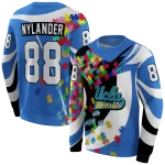 custom ucla bruins puzzle pieces blue hoodie best selling