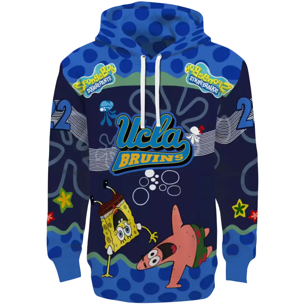 custom ucla bruins spongebob patrick star blue navy hoodie best selling custom ucla bruins spongebob patrick star blue navy hoodie best selling