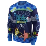 custom ucla bruins spongebob patrick star blue navy hoodie best selling