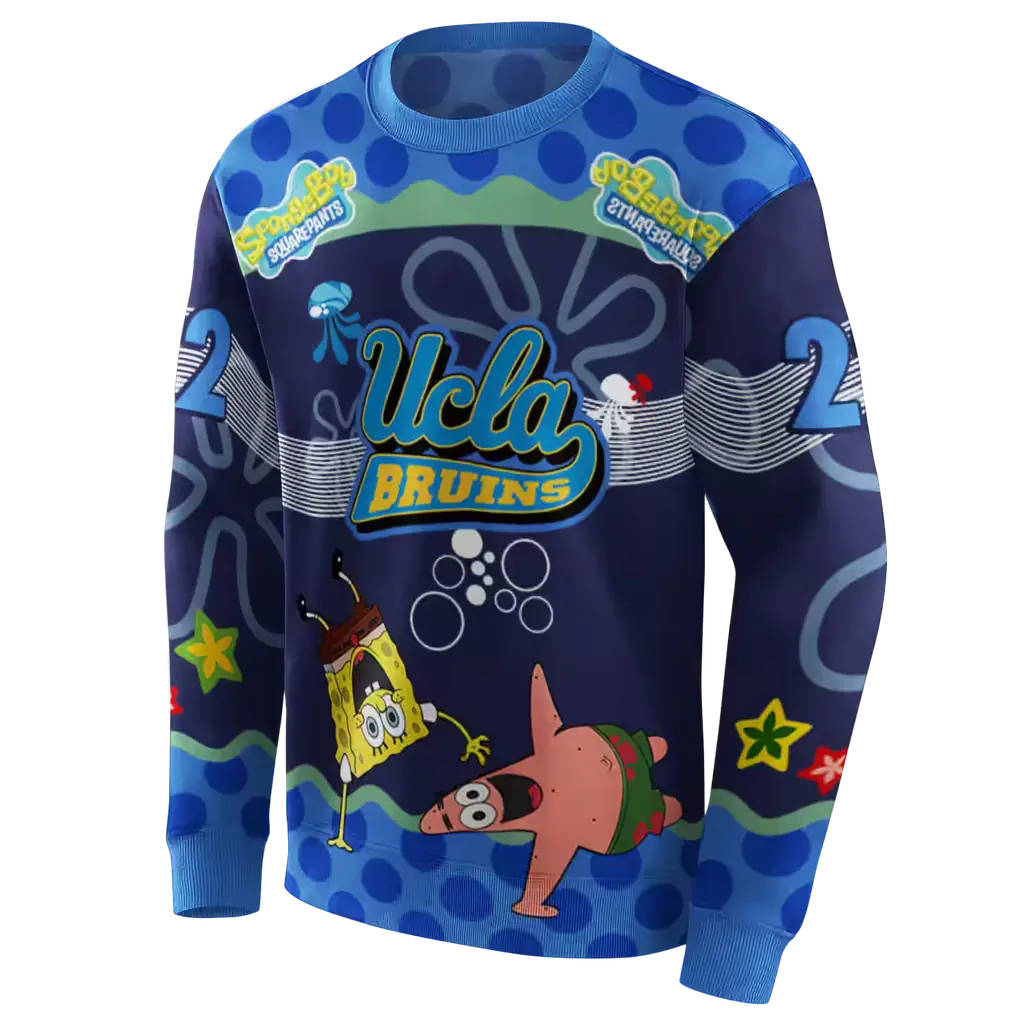 custom ucla bruins spongebob patrick star blue navy hoodie new arrival custom ucla bruins spongebob patrick star blue navy hoodie new arrival