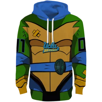 custom ucla bruins superhero armor blue green hoodie best selling