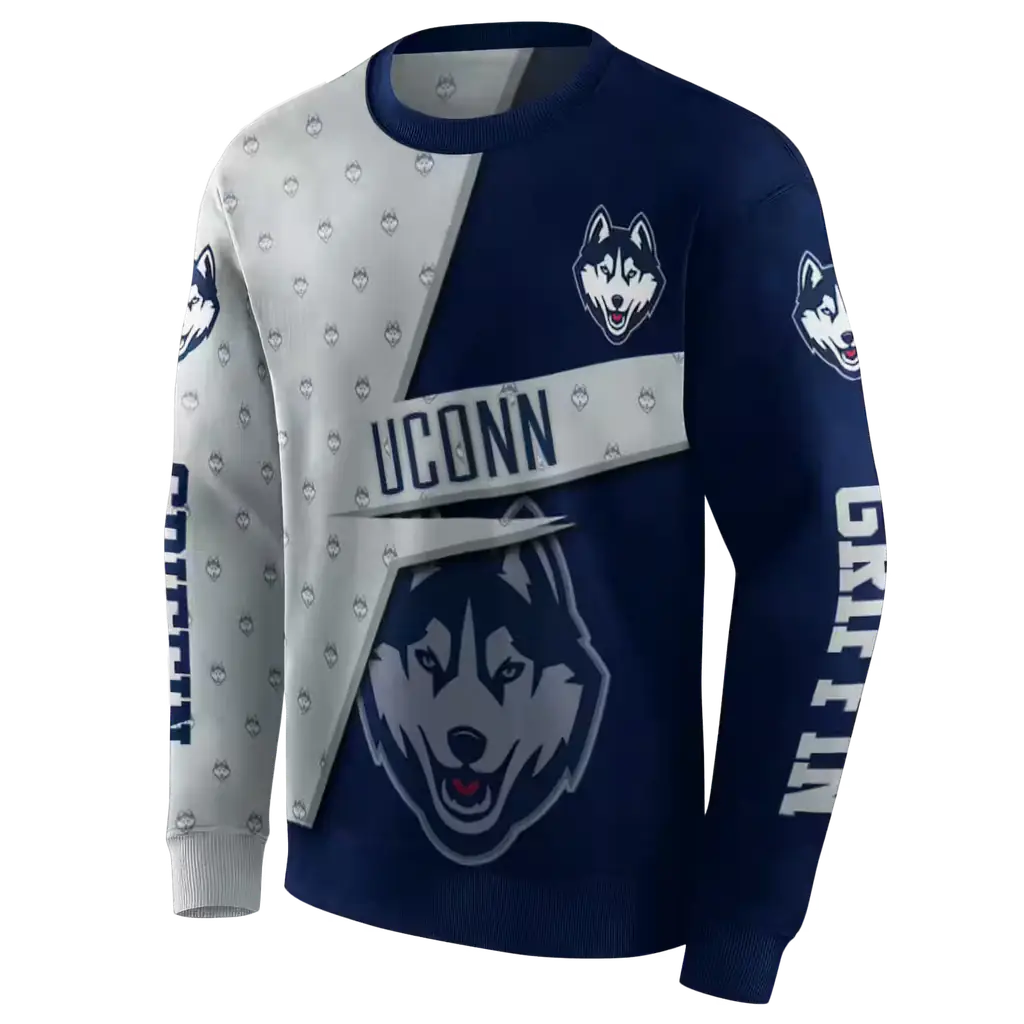 custom uconn huskies abstract shape blue hoodie new arrival custom uconn huskies abstract shape blue hoodie new arrival