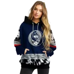 custom uconn huskies grateful vibes blue hoodie best selling