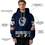 custom uconn huskies grateful vibes blue hoodie best selling