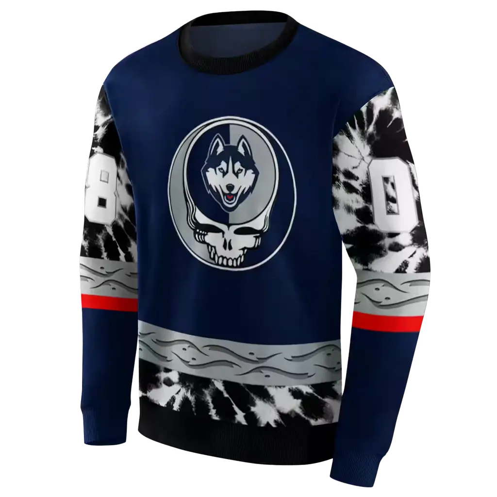 custom uconn huskies grateful vibes blue hoodie new arrival custom uconn huskies grateful vibes blue hoodie new arrival