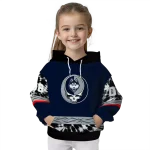 custom uconn huskies grateful vibes blue hoodie best selling
