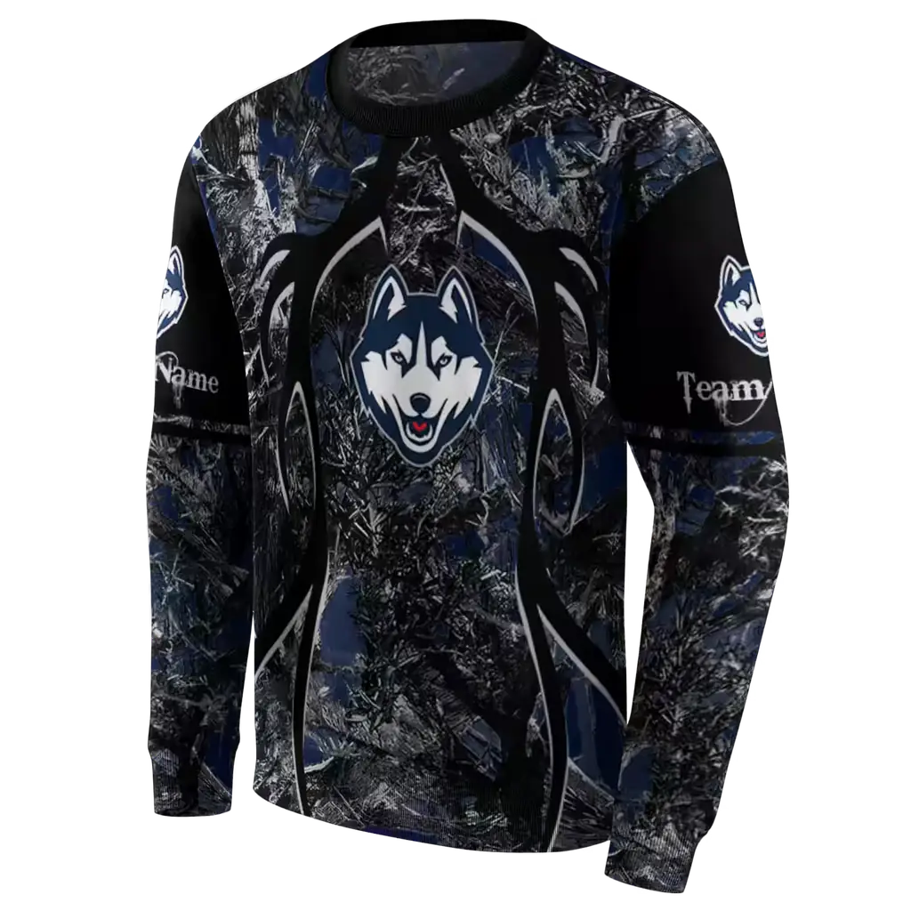 custom uconn huskies hunting theme blue black hoodie new arrival custom uconn huskies hunting theme blue black hoodie new arrival