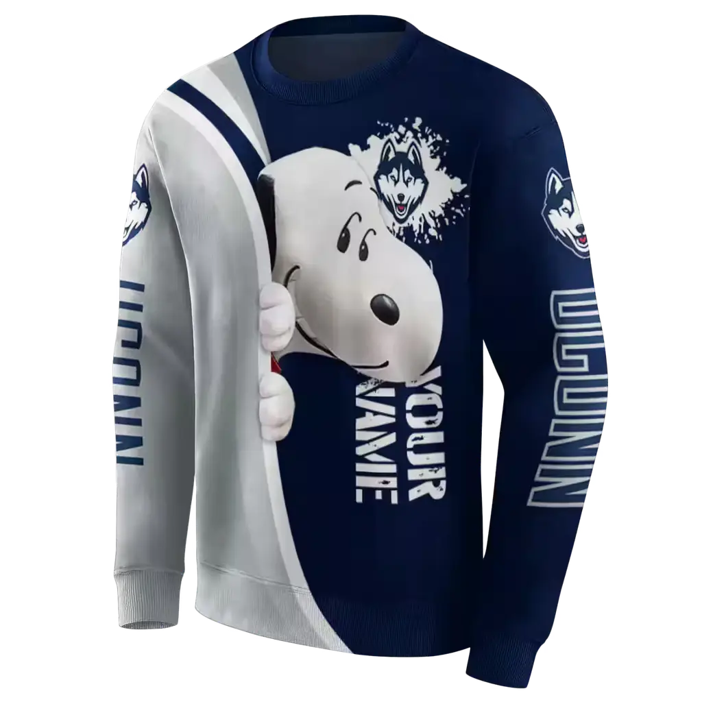 custom uconn huskies peeking snoopy blue hoodie new arrival custom uconn huskies peeking snoopy blue hoodie new arrival