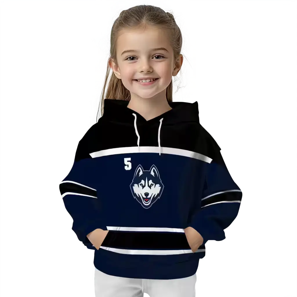 custom uconn huskies striped pattern blue hoodie top rated custom uconn huskies striped pattern blue hoodie top rated