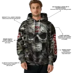 custom umass minutemen camo skull hoodie best selling