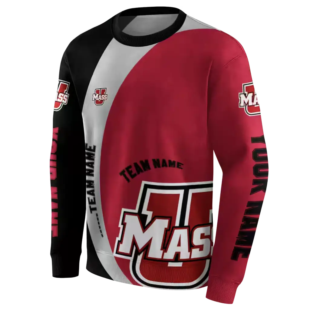 custom umass minutemen minimalist design red black hoodie new arrival custom umass minutemen minimalist design red black hoodie new arrival
