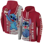custom umass minutemen stitch red hoodie best selling