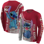 custom umass minutemen stitch red hoodie best selling