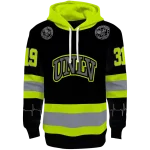 custom unlv rebels safety motif black neon green hoodie best selling