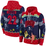 custom unlv rebels spongebob patrick star red navy hoodie best selling