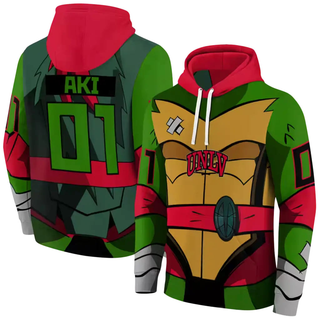 custom unlv rebels superhero armor red green hoodie fashion forward custom unlv rebels superhero armor red green hoodie fashion forward