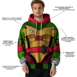 custom unlv rebels superhero armor red green hoodie best selling