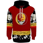 custom usc trojans grateful vibes red hoodie best selling