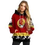 custom usc trojans grateful vibes red hoodie best selling