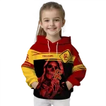 custom usc trojans grim reaper red black hoodie best selling
