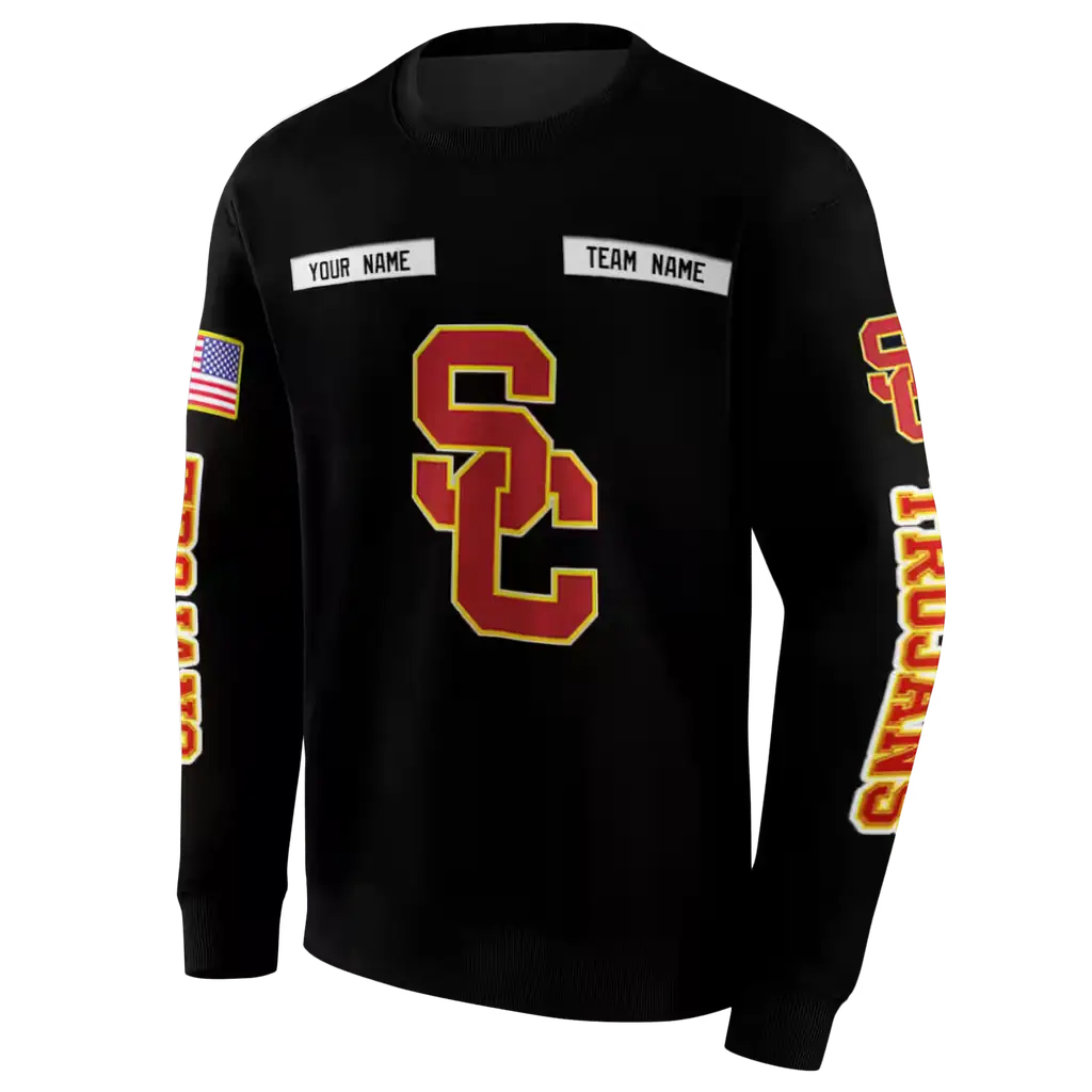 custom usc trojans punisher skull black hoodie new arrival custom usc trojans punisher skull black hoodie new arrival