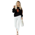 custom usc trojans punisher skull black hoodie best selling