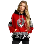 custom utah utes grateful vibes red hoodie best selling