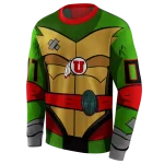 custom utah utes superhero armor red green hoodie best selling