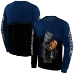 custom utep miners baby groot blue black hoodie best selling