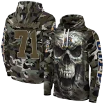 custom utep miners camo skull hoodie best selling