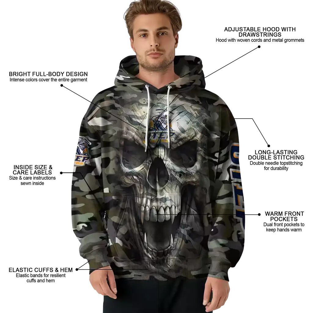 custom utep miners camo skull hoodie latest model custom utep miners camo skull hoodie latest model