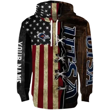 custom utsa roadrunners american pride hoodie best selling