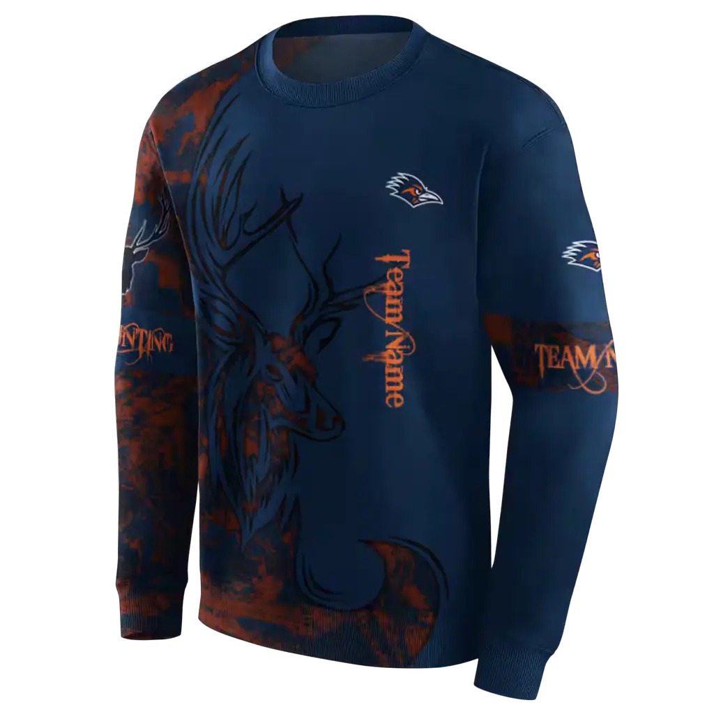 custom utsa roadrunners deer silhouette orange hoodie new arrival custom utsa roadrunners deer silhouette orange hoodie new arrival
