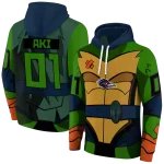 custom utsa roadrunners superhero armor orange green hoodie best selling