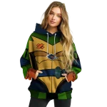 custom utsa roadrunners superhero armor orange green hoodie best selling