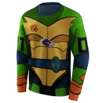 custom utsa roadrunners superhero armor orange green hoodie best selling