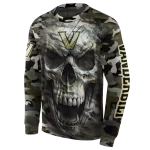 custom vanderbilt commodores camo skull hoodie best selling