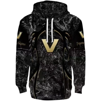 custom vanderbilt commodores hunting theme black hoodie best selling