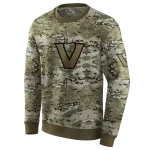 custom vanderbilt commodores military style hoodie best selling
