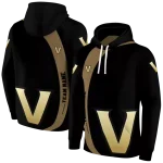 custom vanderbilt commodores minimalist design black hoodie best selling