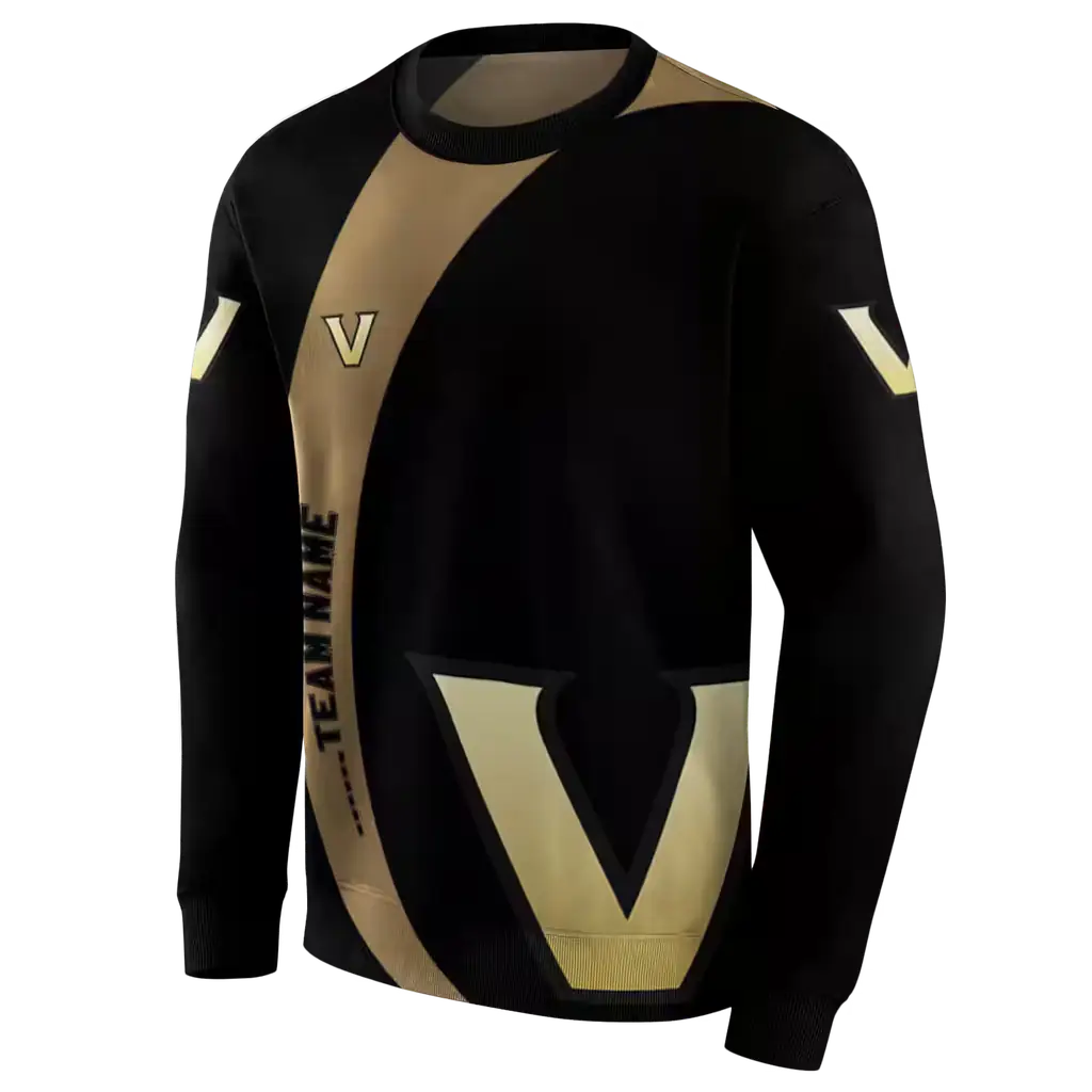 custom vanderbilt commodores minimalist design black hoodie new arrival custom vanderbilt commodores minimalist design black hoodie new arrival