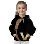 custom vanderbilt commodores minimalist design black hoodie best selling