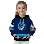 custom villanova wildcats grateful vibes navy hoodie best selling