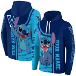 custom villanova wildcats stitch navy hoodie best selling